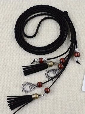 Boho fringe belt